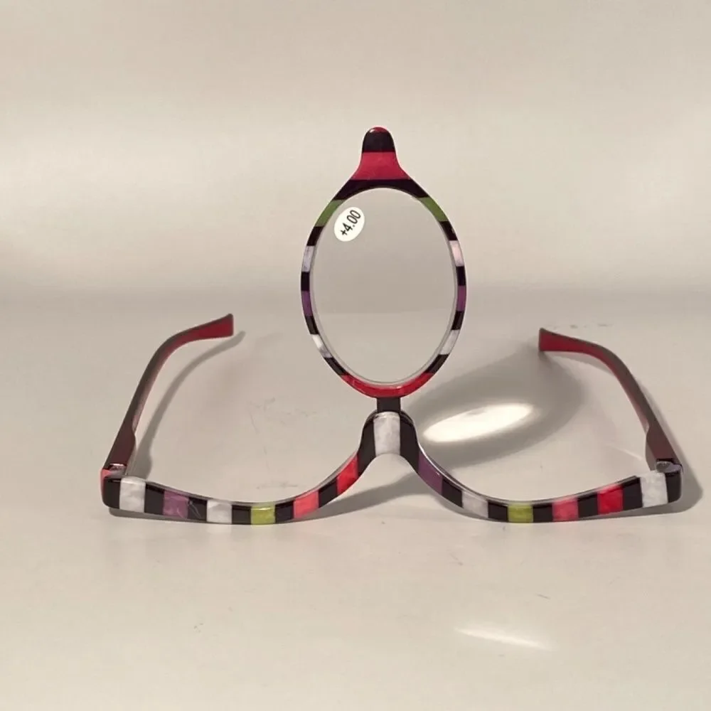 1011 Makeup Cosmetic 4.00 Flip Magnifying Glasses For Precision Application N…